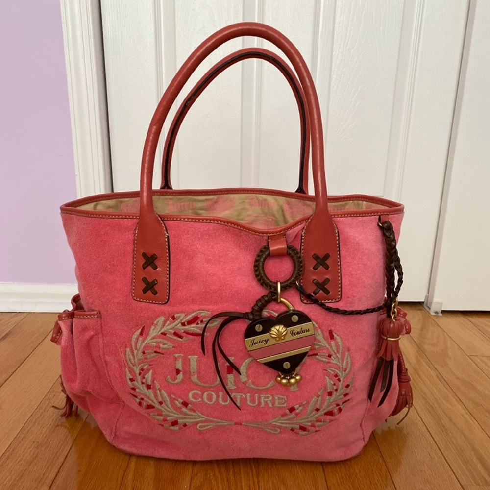 Juicy Couture Pink Tote Bag